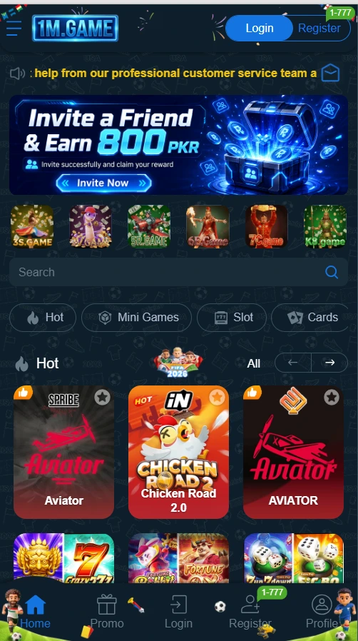 1M Game App