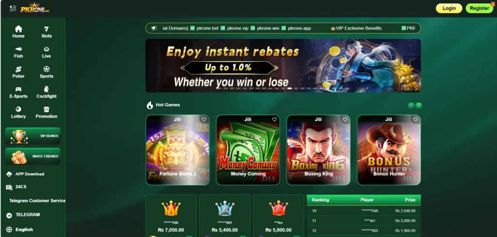 PKRONE Game App