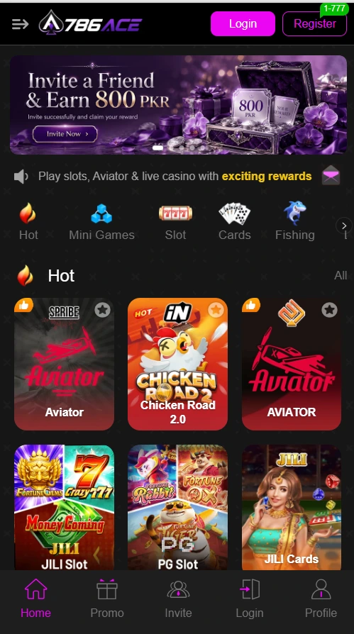 786ACE Game App