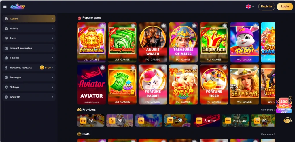 Crown777 Game Download