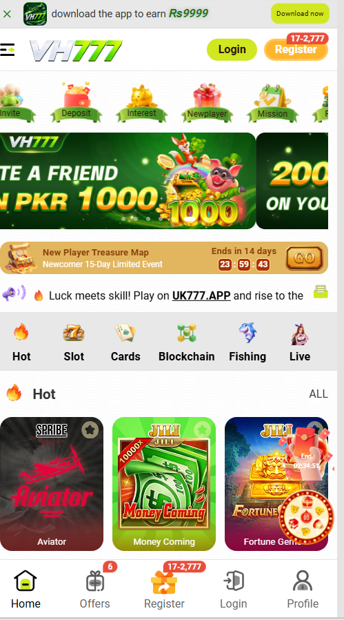 VH777 Game App