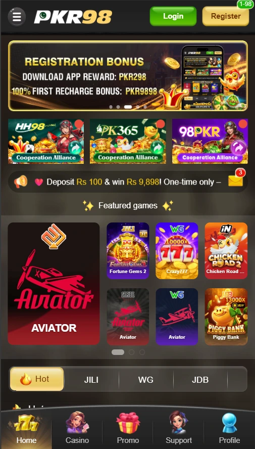 PKR98 Game App