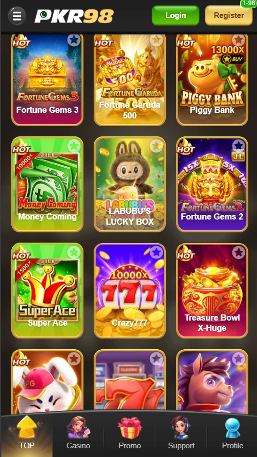 PKR98 Game Download