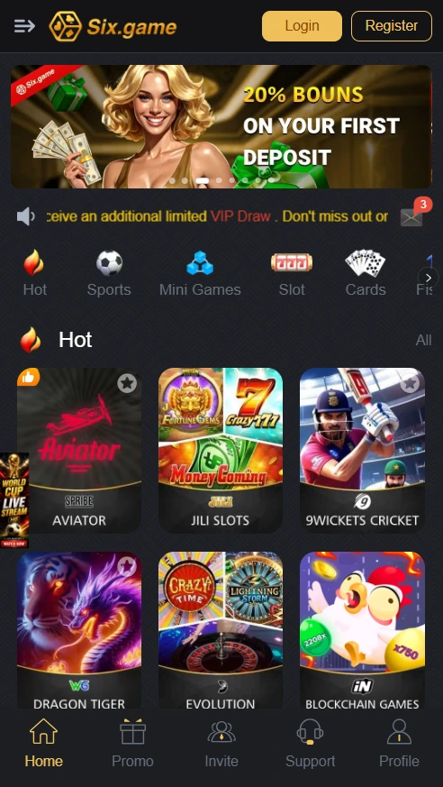 Six Game App