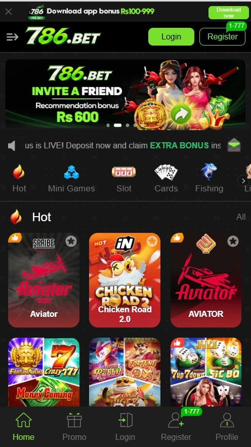 786.BET Game App